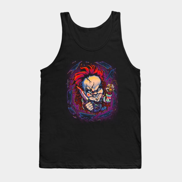 Voodoo Doll of Death Tank Top by Punksthetic